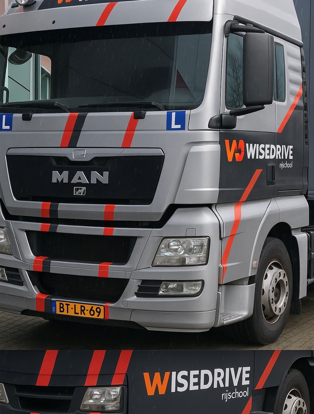 Wise drive vrachtwagen