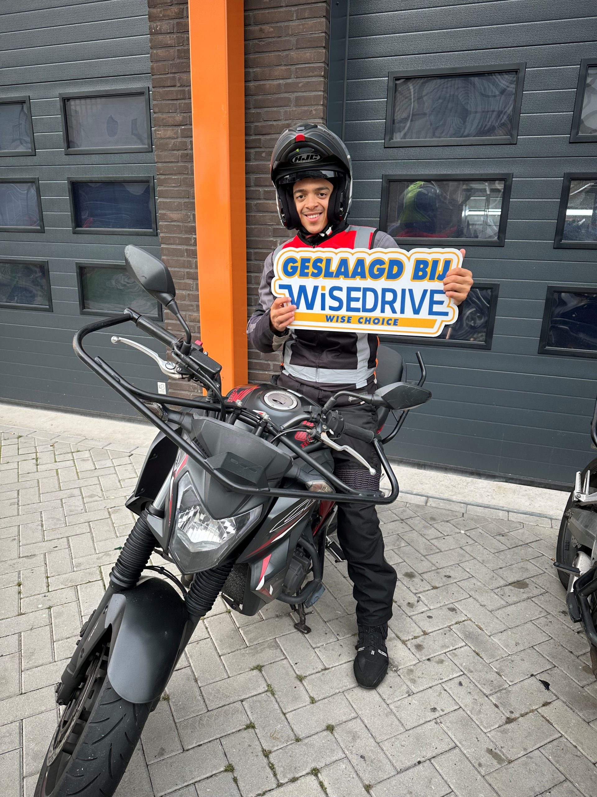 Wisedrive geslaagd motor