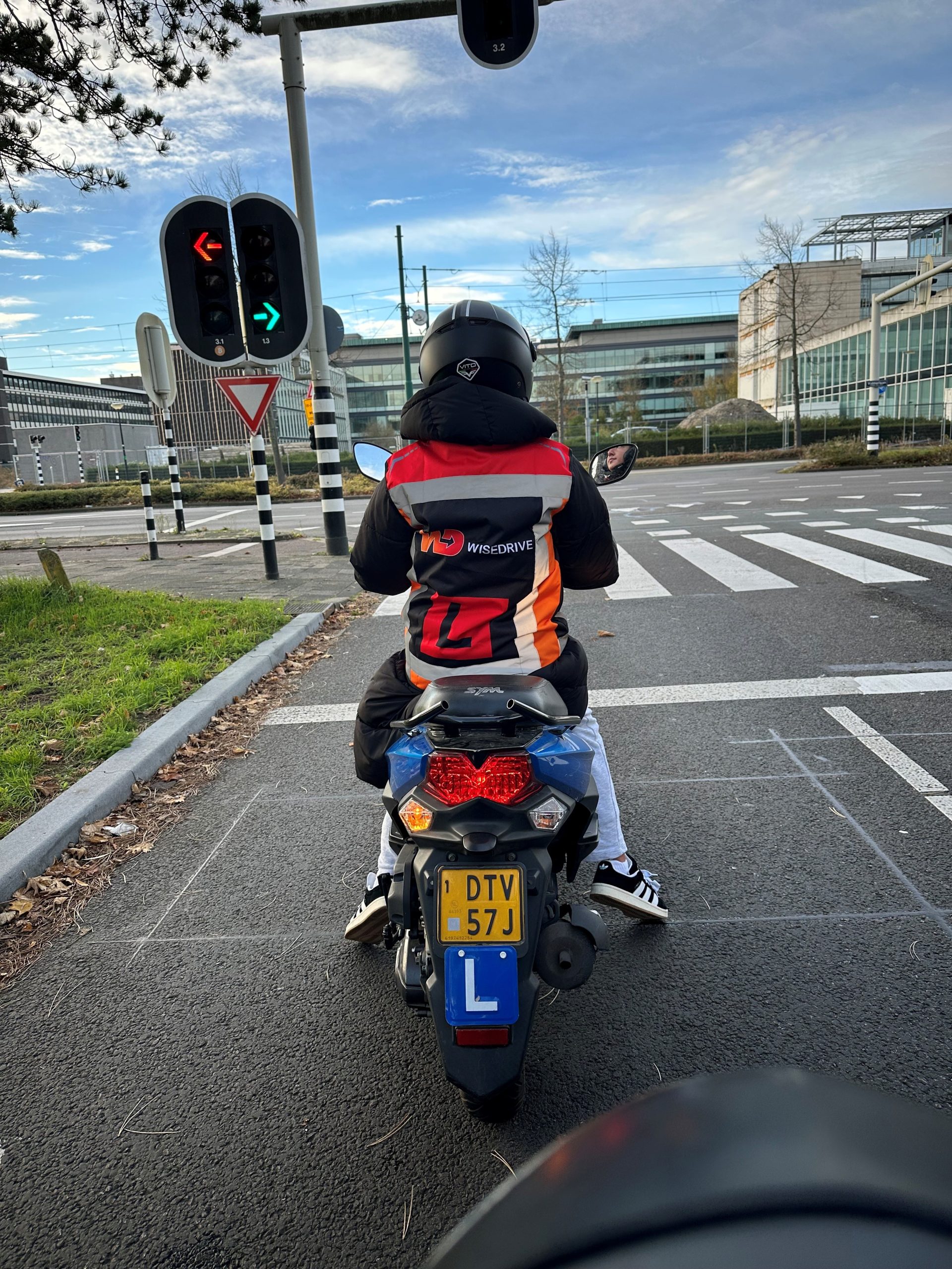 Wisedrive scooter rijbewijs